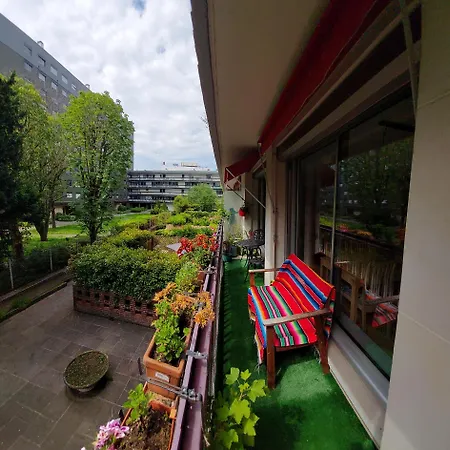 Apartment Spacious 3br Peaceful Appartment, Balcony & Parking Boulogne-Billancourt
